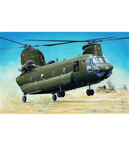 Amazon.com: Trumpeter 1/72 CH47A Chinook Medium-Lift Helicopter